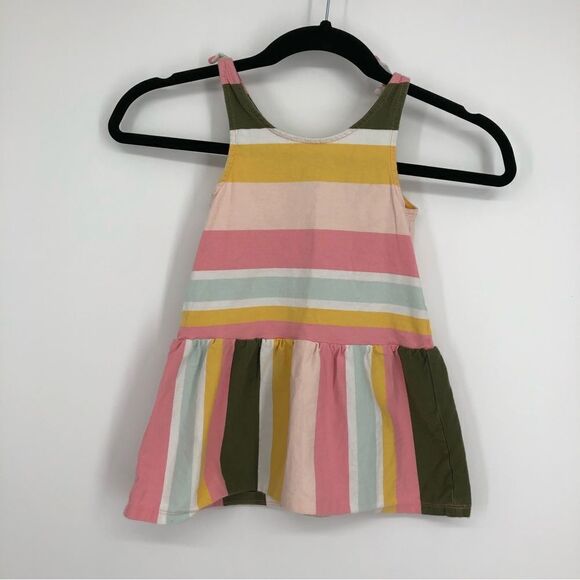 TEA Collection Printed Tie Shoulder Dress Size 3 - Picture 1 of 8